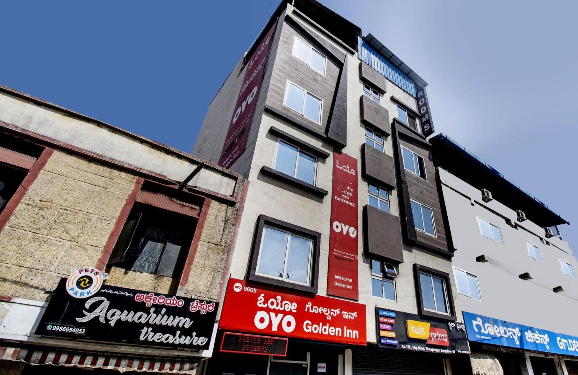 Hotel O Golden Inn Near Cubbon Park Бенґалуру Екстер'єр фото