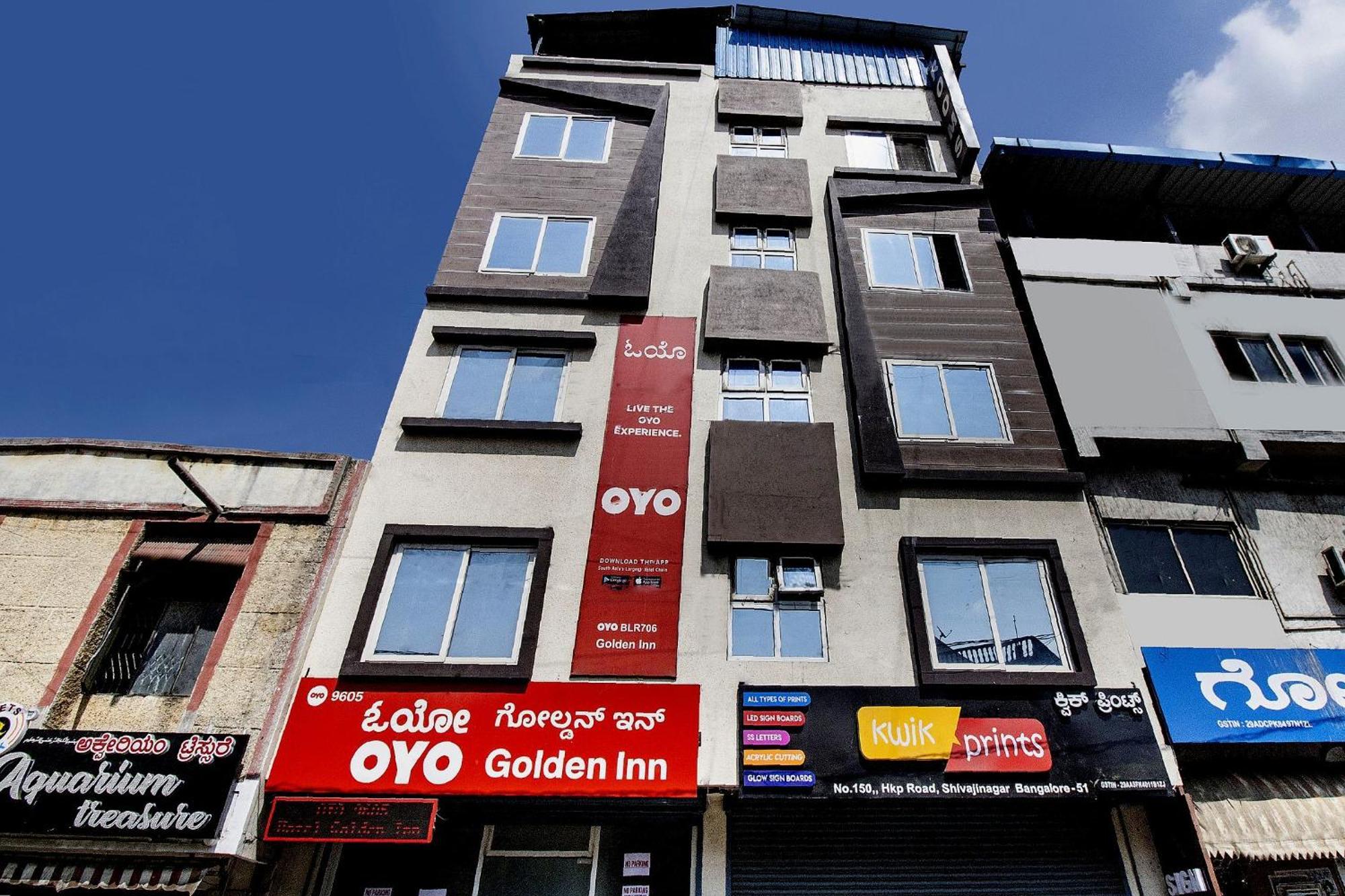 Hotel O Golden Inn Near Cubbon Park Бенґалуру Екстер'єр фото